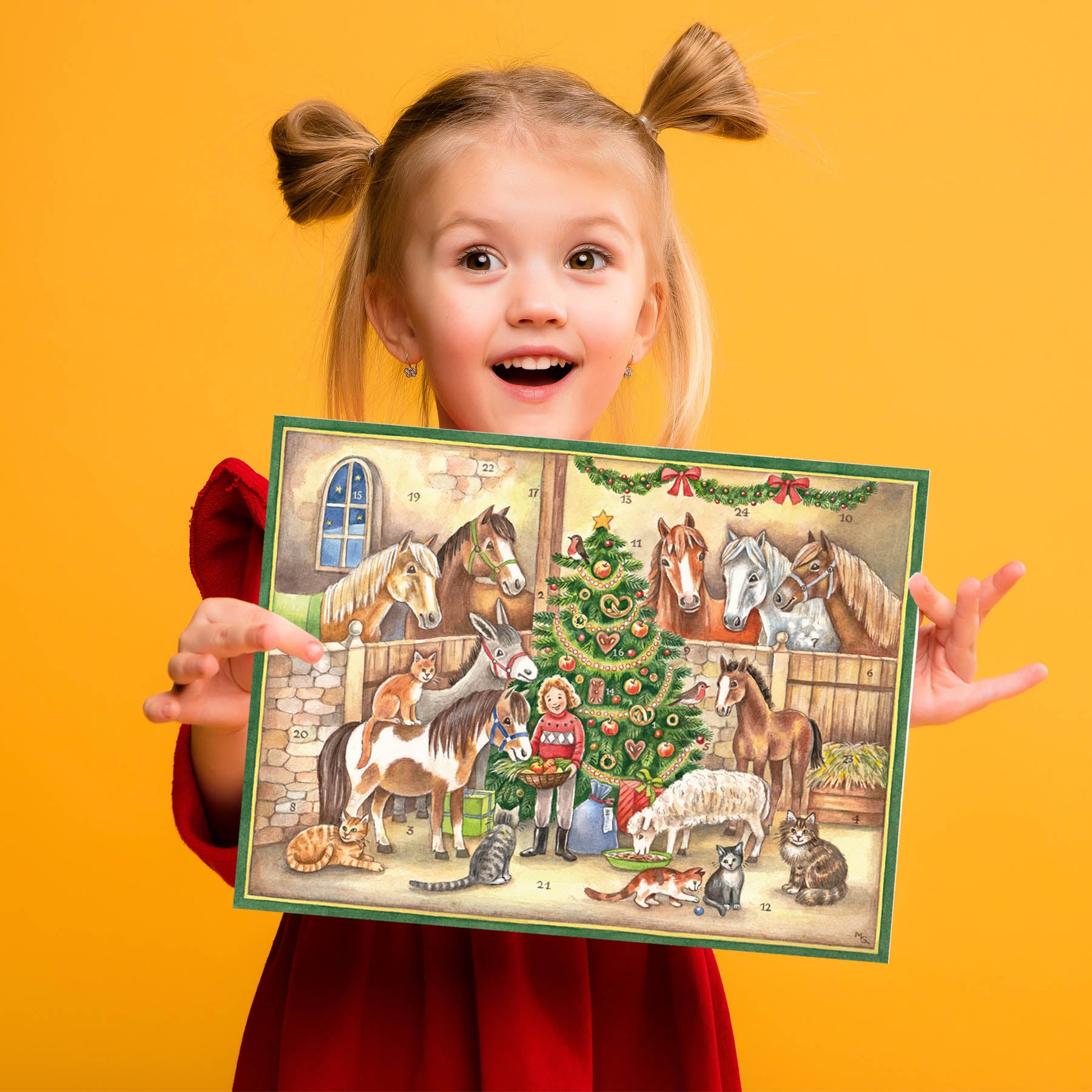 sellmer-verlag-pferde-adventskalender-im-stall-gro-format image 4