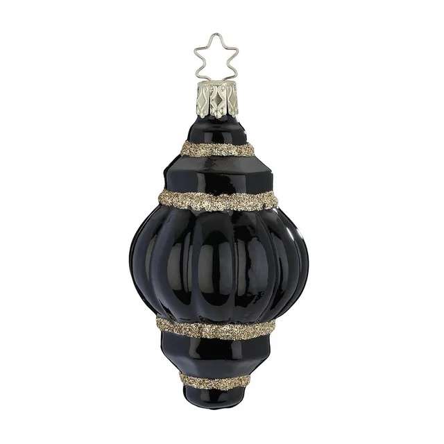 inge-glas-schwarzer-lampion-glasanh-nger-10-cm image 1