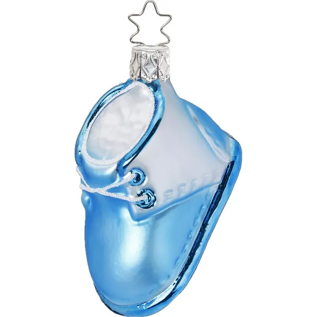 inge-glas-erste-schritte-christbaumkugel-glas-8-cm-blau image 1