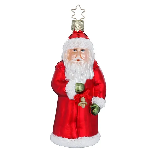 inge-glas-froher-bescherer-13-cm-weihnachtsmann-glasanh-nger image 1