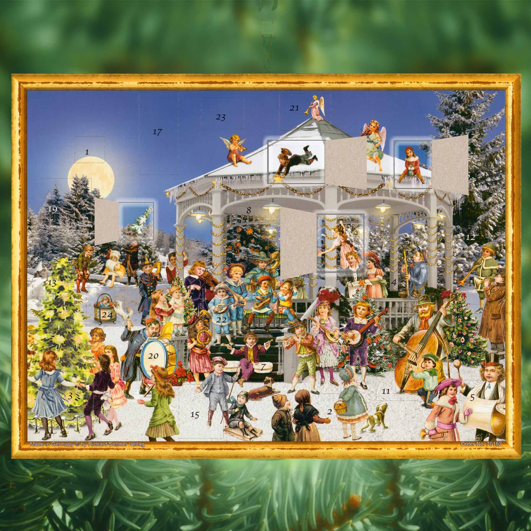 sellmer-verlag-adventskalender-am-pavillon-viktorianisch-gro-format image 2