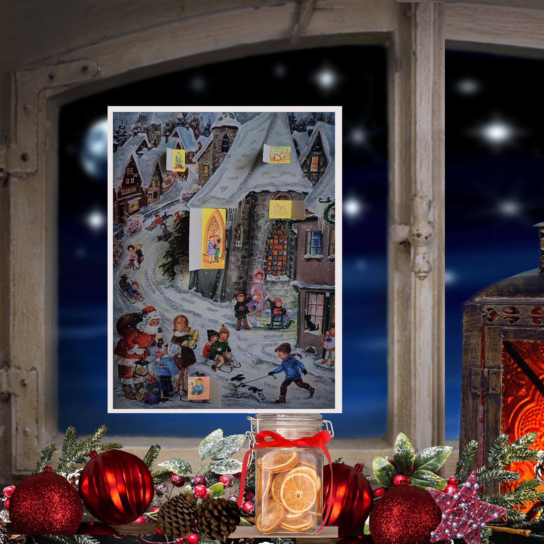 sellmer-verlag-adventskalender-a4-rodelfreuden-hochformat image 2