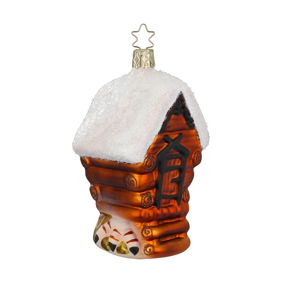 inge-glas-baba-jagas-h-tte-glasfigur-12-cm-weihnachtsanh-nger image 1
