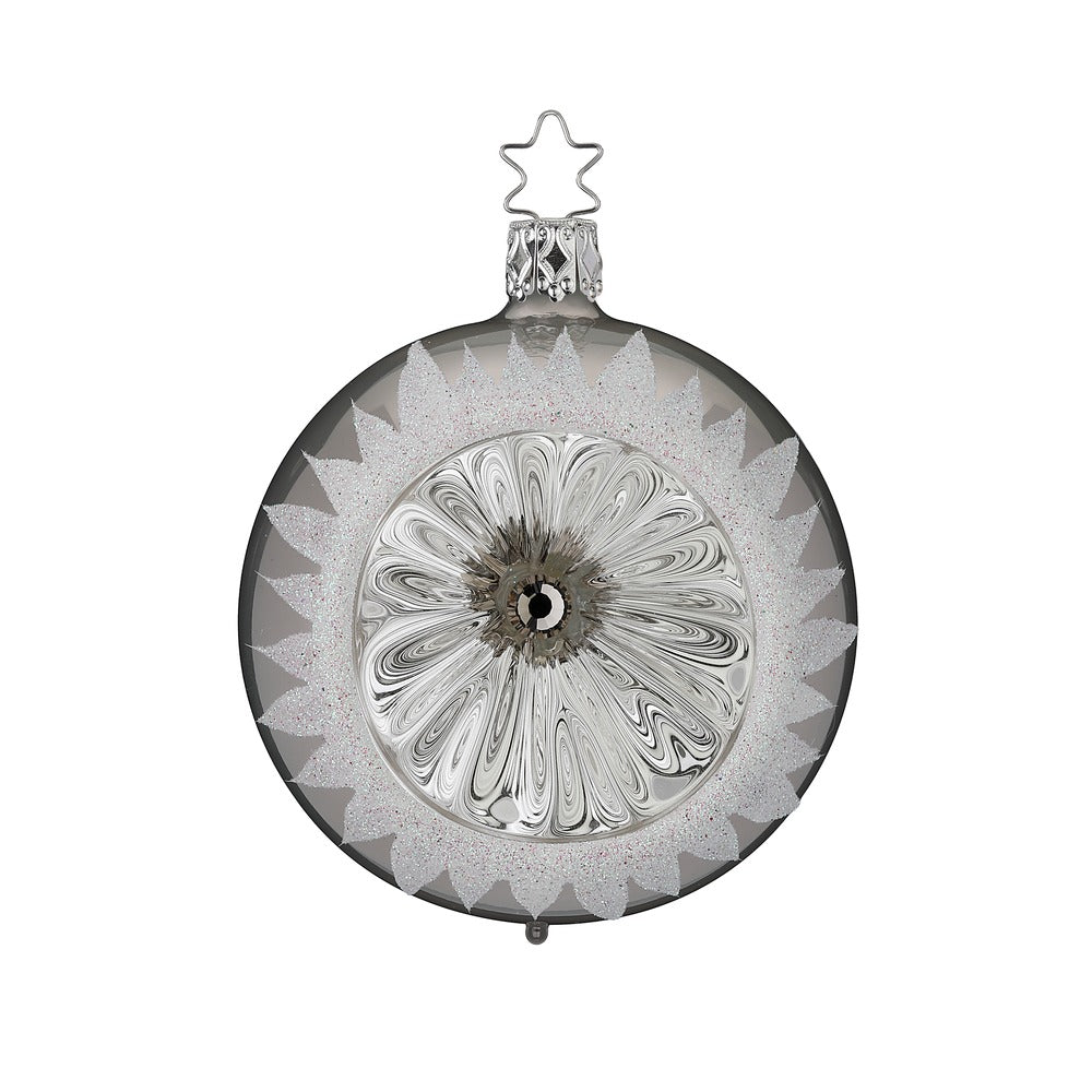 inge-glas-christbaumkugel-winterjuwel-8-cm-grau image 1
