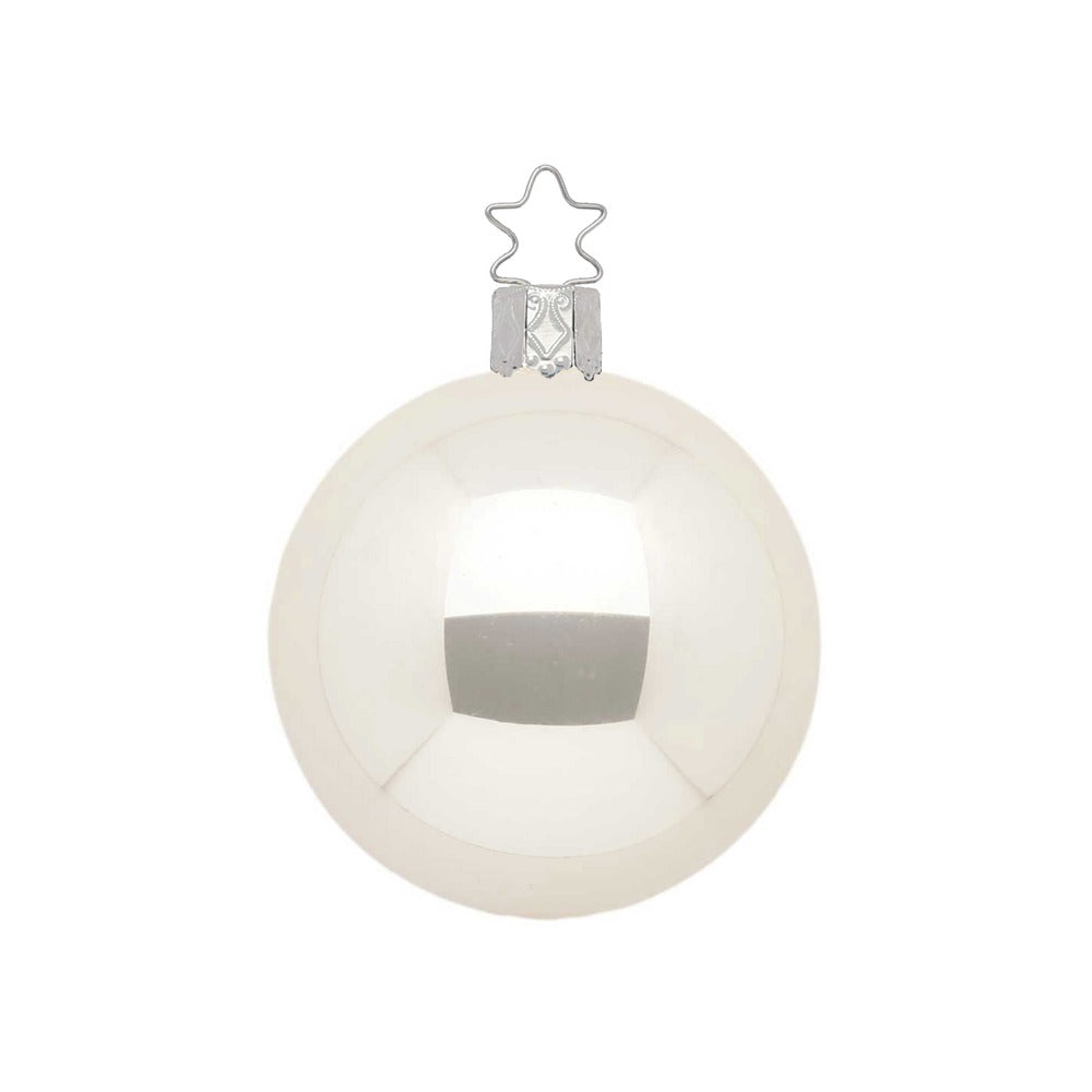 inge-glas-kugel-champagner-opal-glas-baumkugel-12-cm image 1