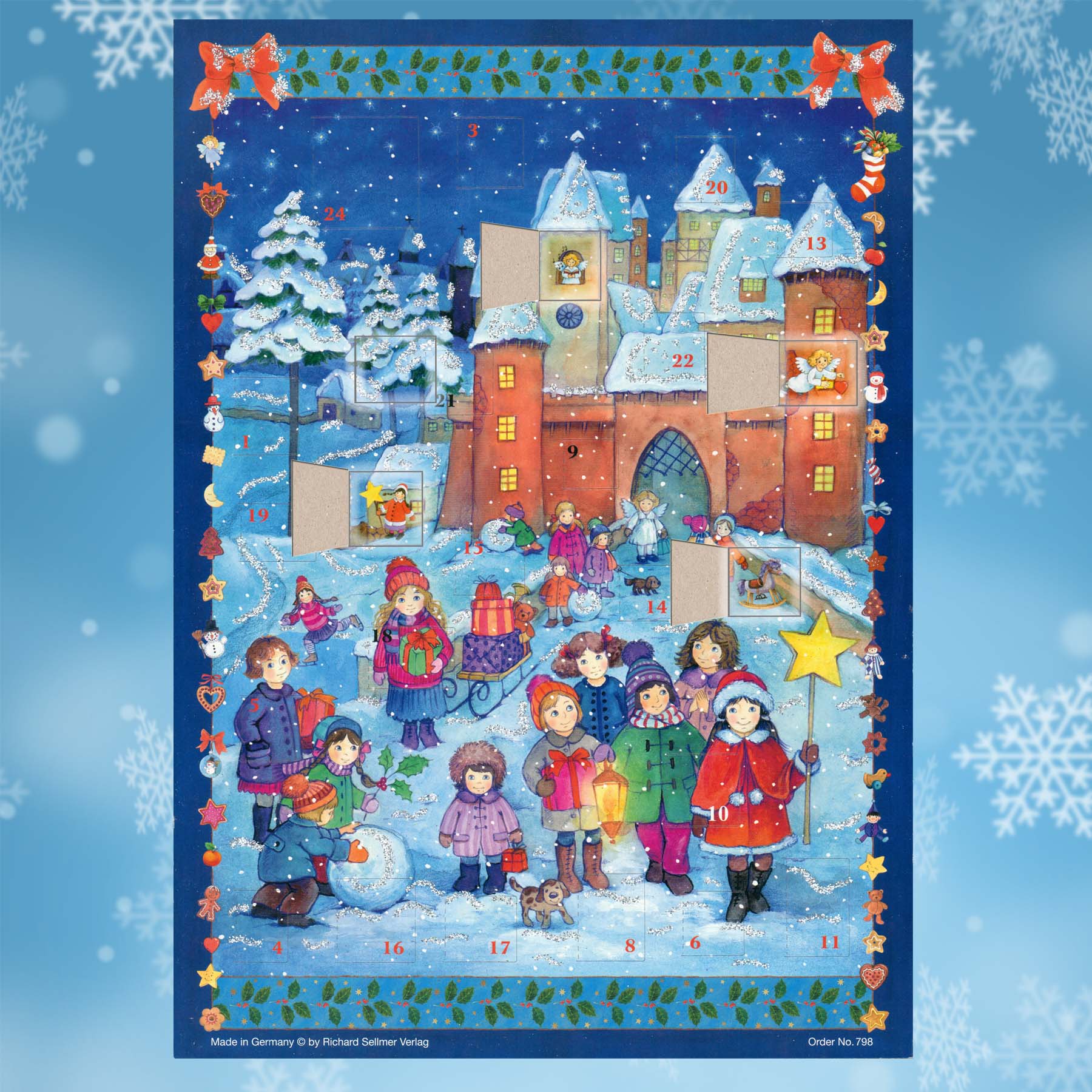 sellmer-verlag-adventskalender-kinderfreuden-an-der-burg-gro-format-26-5-x-35-5- image 2