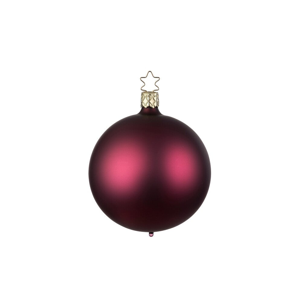 inge-glas-kugel-rotwein-matt-christbaumkugel-10-cm image 2