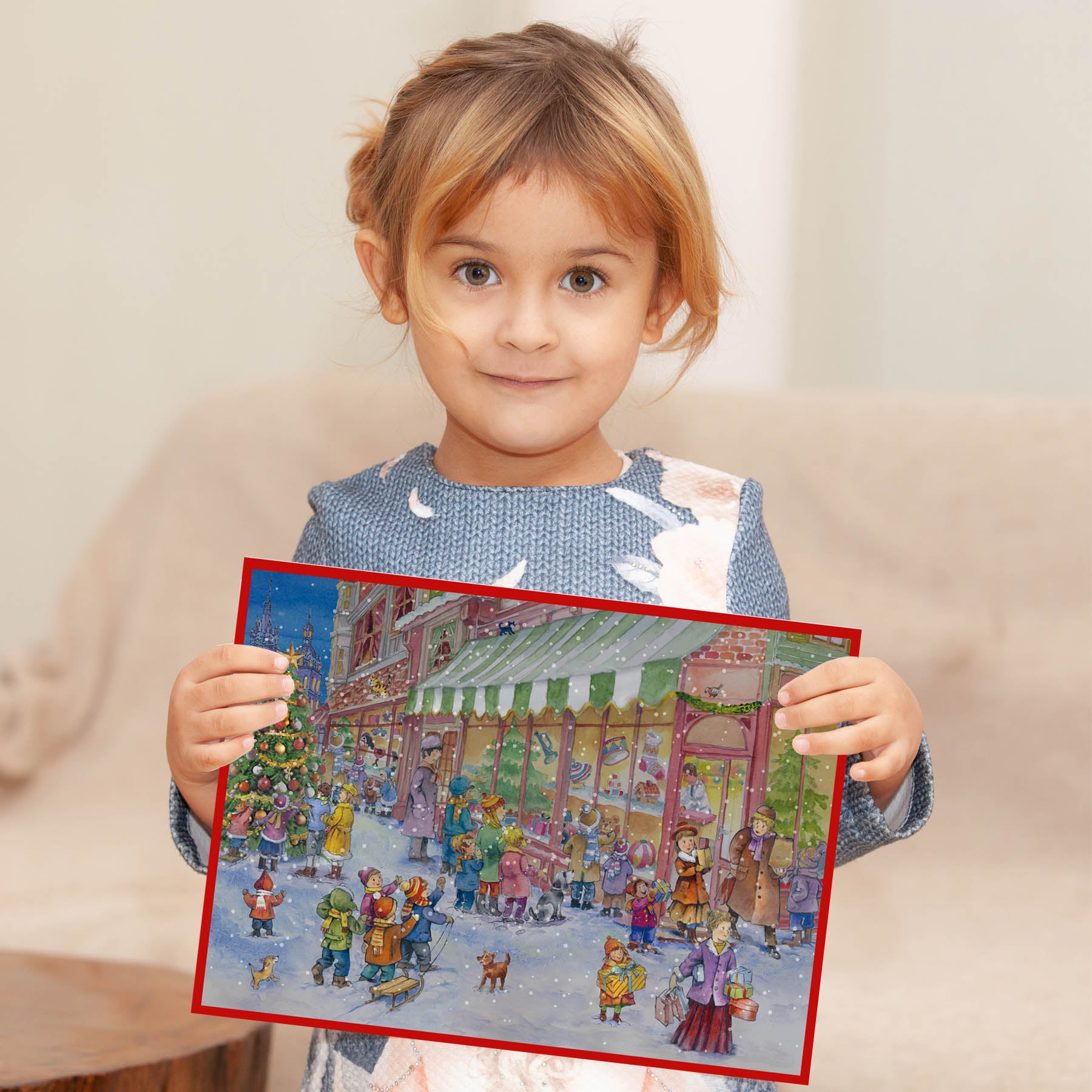 sellmer-verlag-gro-er-adventskalender-am-spielzeugladen-gro-format-querformat image 4