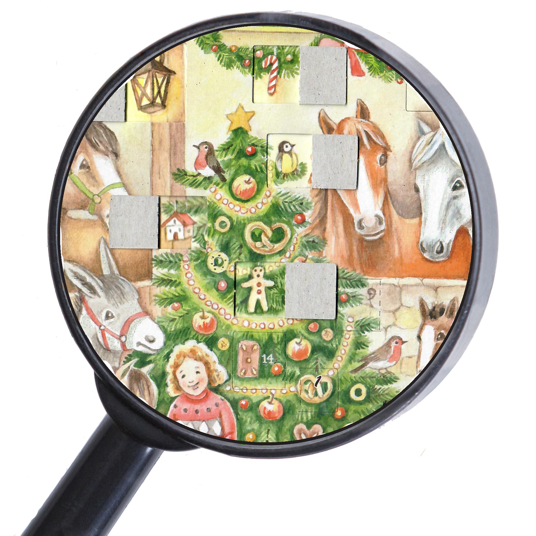 sellmer-verlag-pferde-adventskalender-im-stall-gro-format image 3