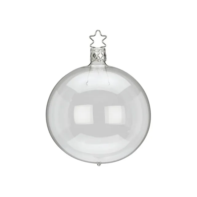 inge-glas-kugel-glasklar-12-cm-christbaumkugel-glas-gro image 1