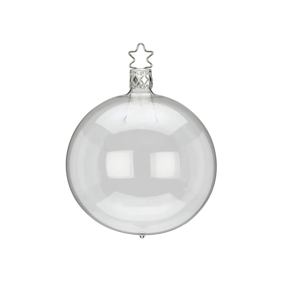inge-glas-kugel-glasklar-12-cm-christbaumkugel-glas-gro image 1