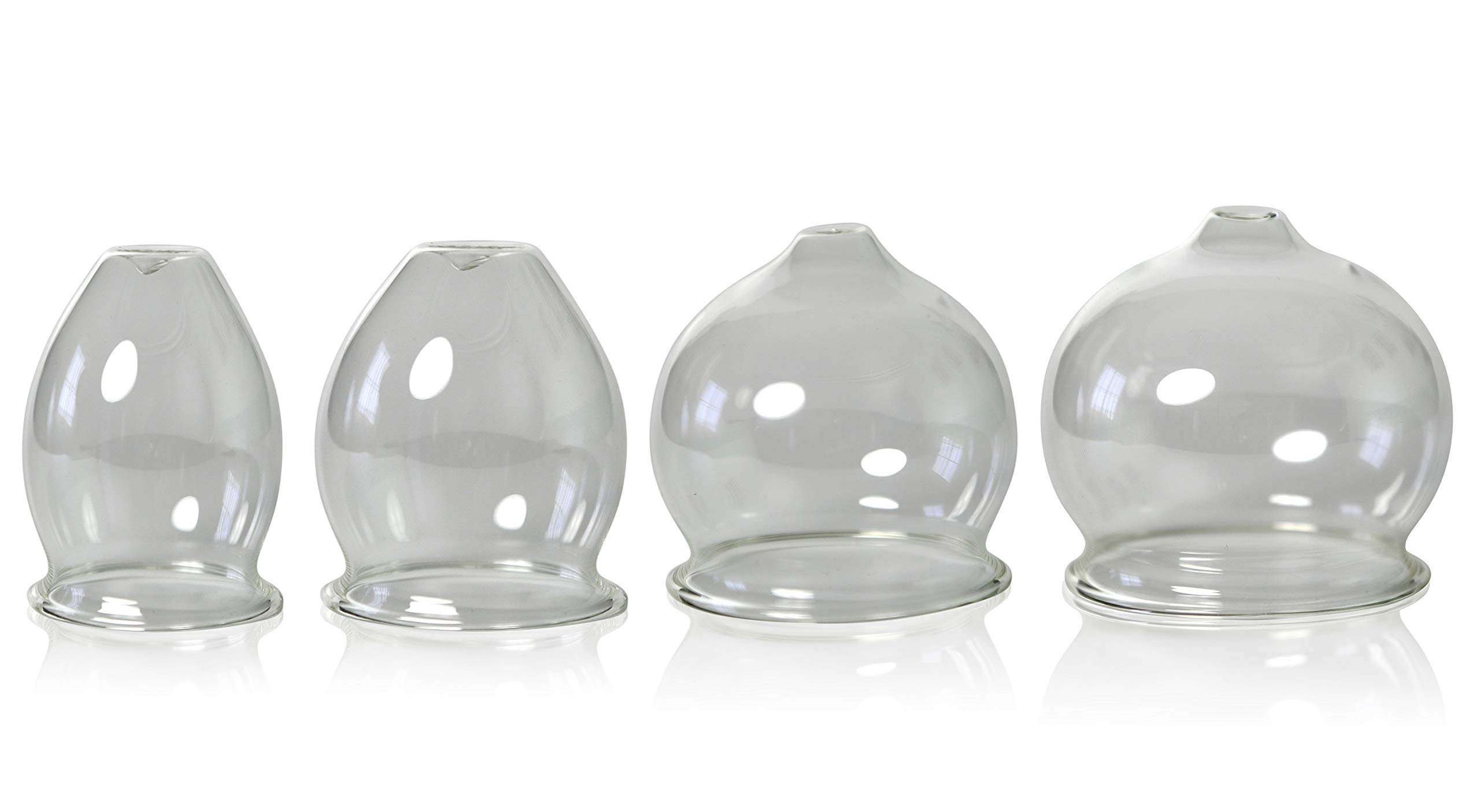 lauschaer-glas-feuer-schr-pfgl-ser-4er-set-45-52-60-70-mm-mundgeblasen image 1