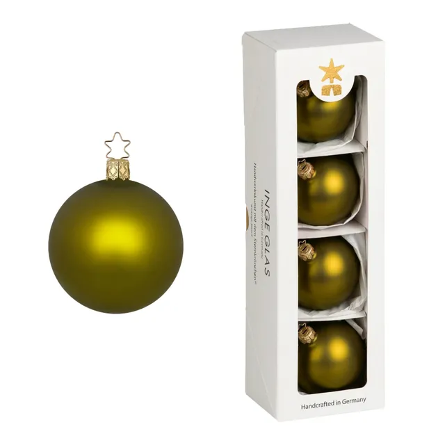 inge-glas-kugeln-christbaumkugeln-glas-efeu-matt-6-cm image 1