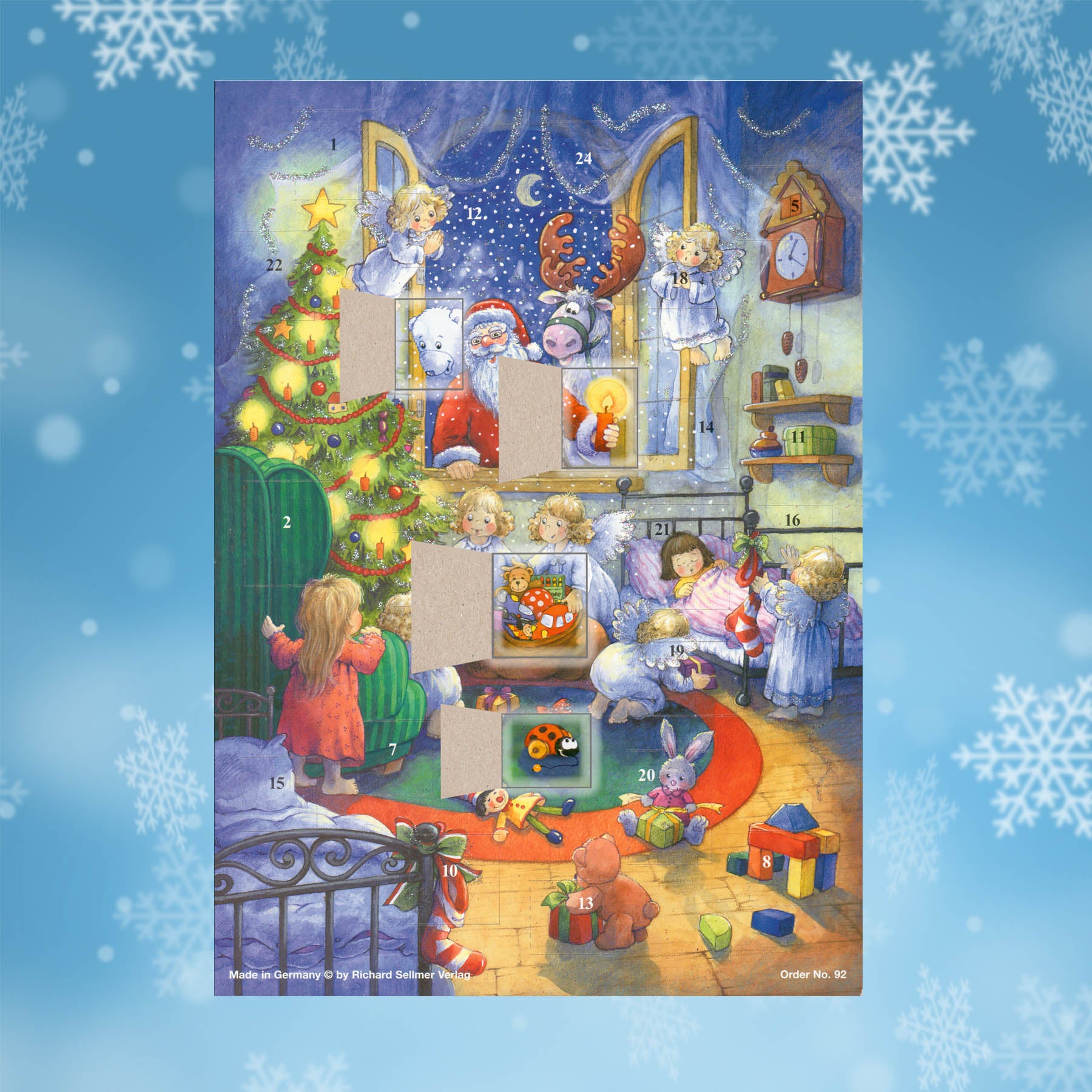 sellmer-verlag-adventskalender-a4-weihnachtstr-ume-hochformat-f-r-kinder image 2