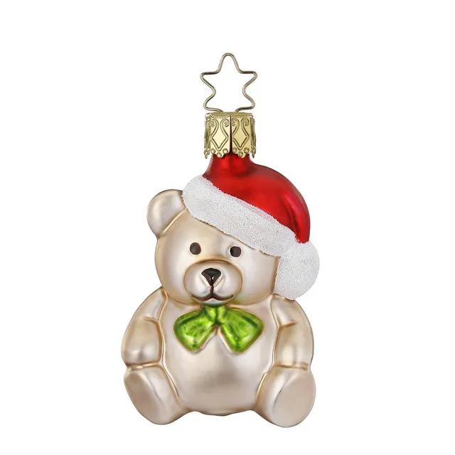 inge-glas-teddy-der-b-r-glas-anh-nger-7-cm-creme image 1