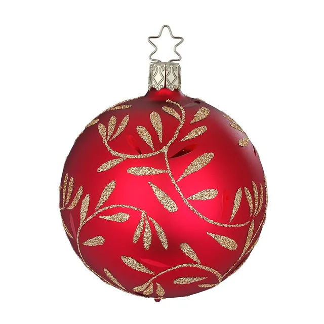 inge-glas-freudentanz-christbaumkugel-aus-glas-8-cm-rot image 1