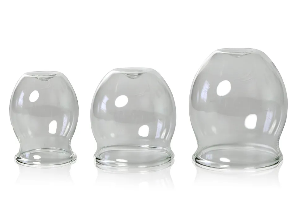 lauschaer-glas-3er-feuer-schr-pfglasset-40-50-60mm-medizinisch-duranglas image 1
