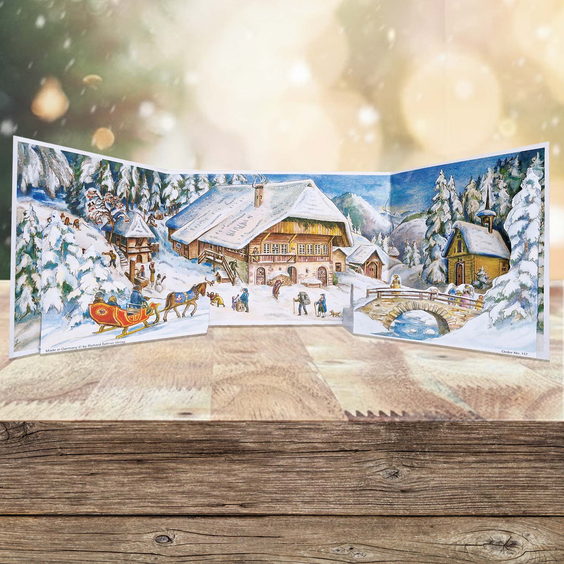sellmer-verlag-panorama-adventskalender-weihnachten-in-den-alpen-3d-kulissen image 2