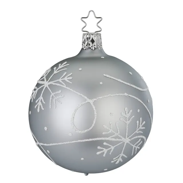 inge-glas-winterzauber-baumkugel-8-cm-glaskugel image 1
