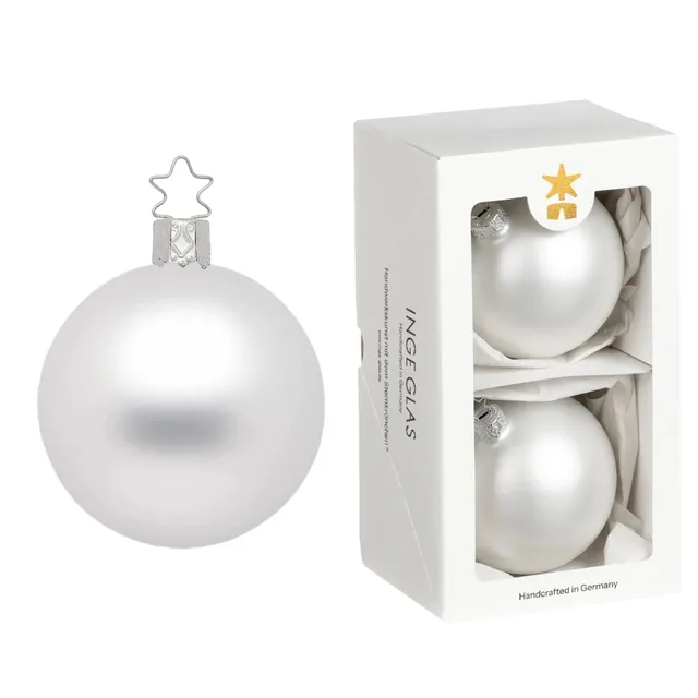 inge-glas-kugeln-wei-matt-christbaumkugeln-glas-10-cm image 1