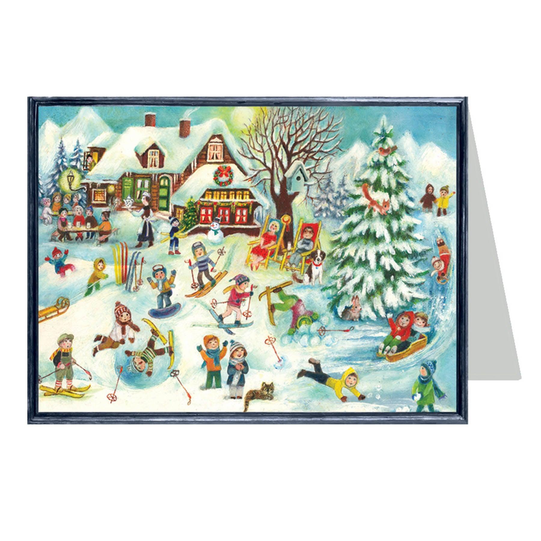 sellmer-verlag-6-weihnachtskarten-sortiert-set-b6-mit-umschlag image 5