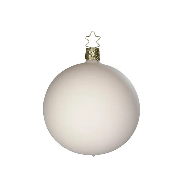 inge-glas-kugel-creme-samt-12-cm-xxl-christbaumkugel-glas image 1