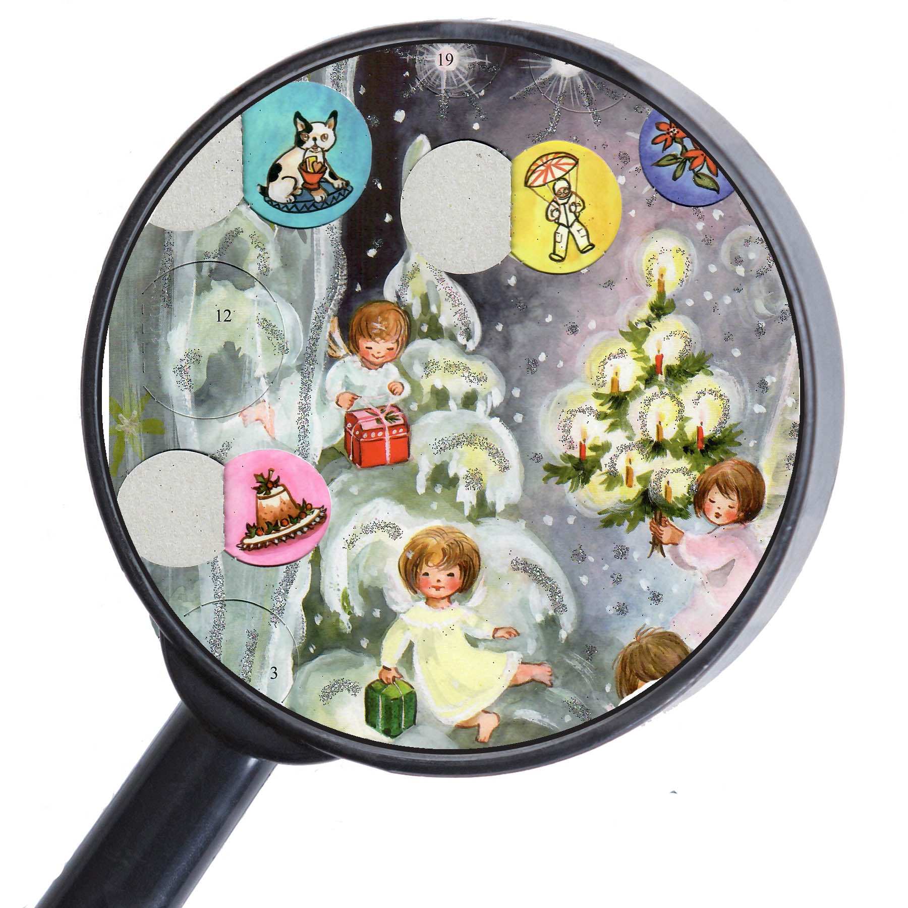 sellmer-verlag-adventskalender-engelstraum-gro-format-mit-glimmer image 4