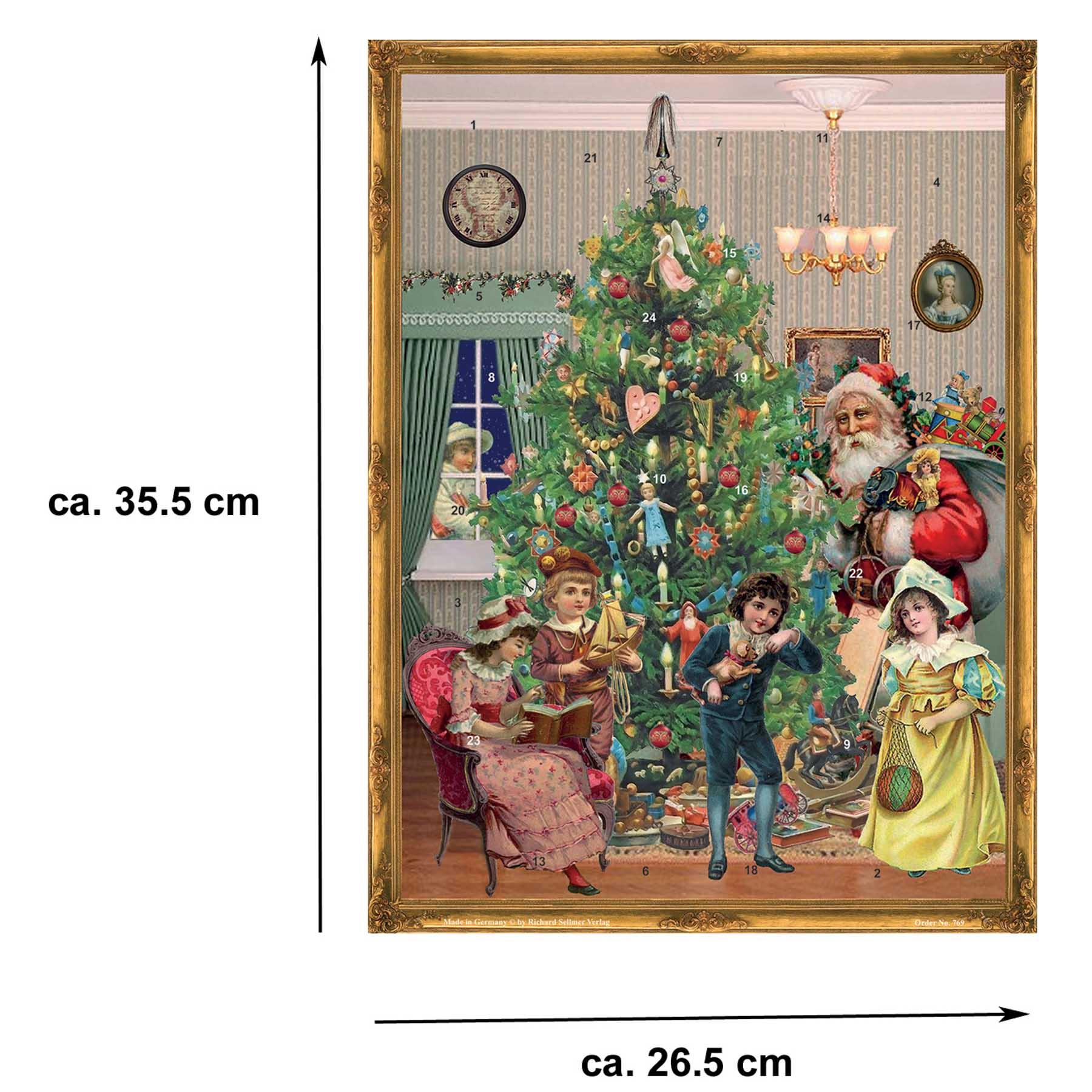 sellmer-verlag-adventskalender-unter-dem-weihnachtsbaum-gro-format image 5