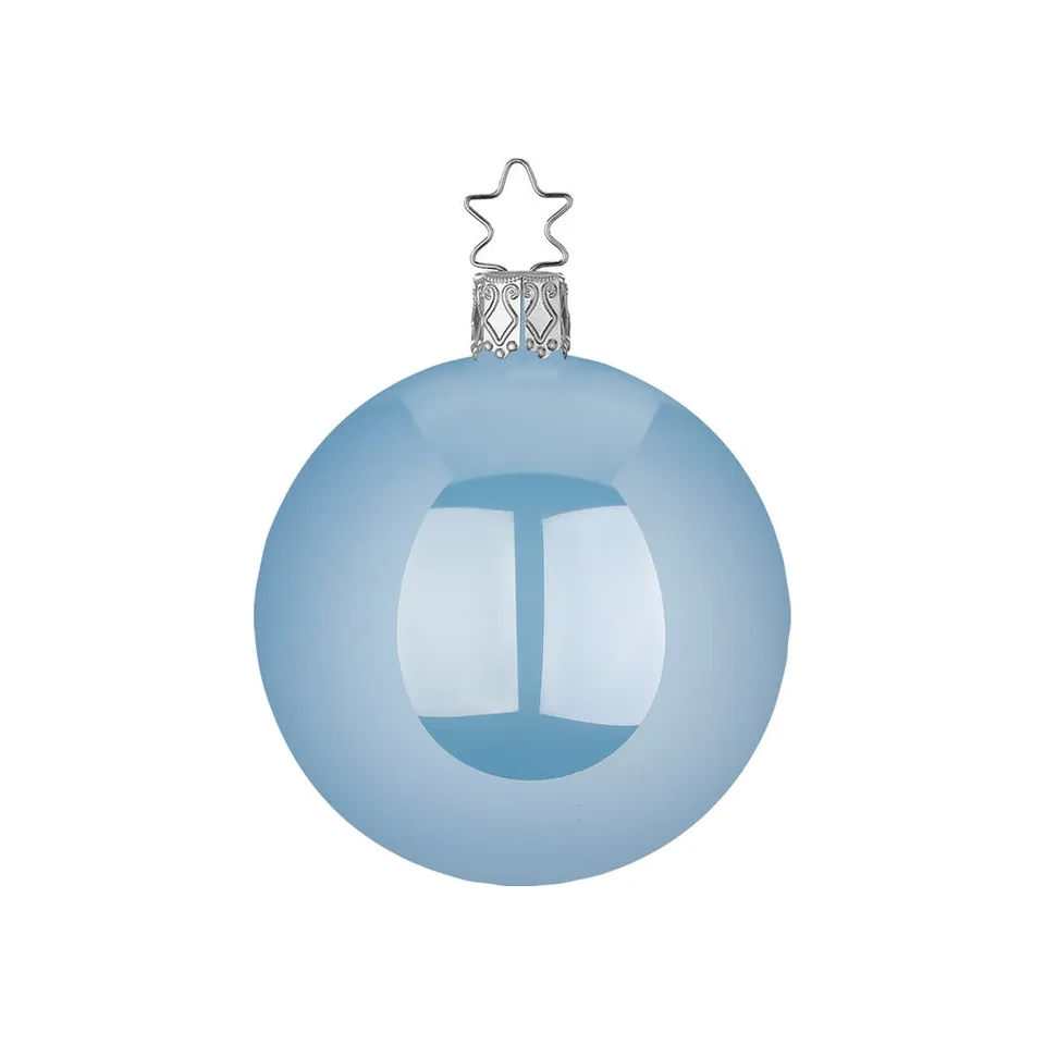 inge-glas-manufaktur-kugel-azur-opal-12-cm-christbaumkugel image 1
