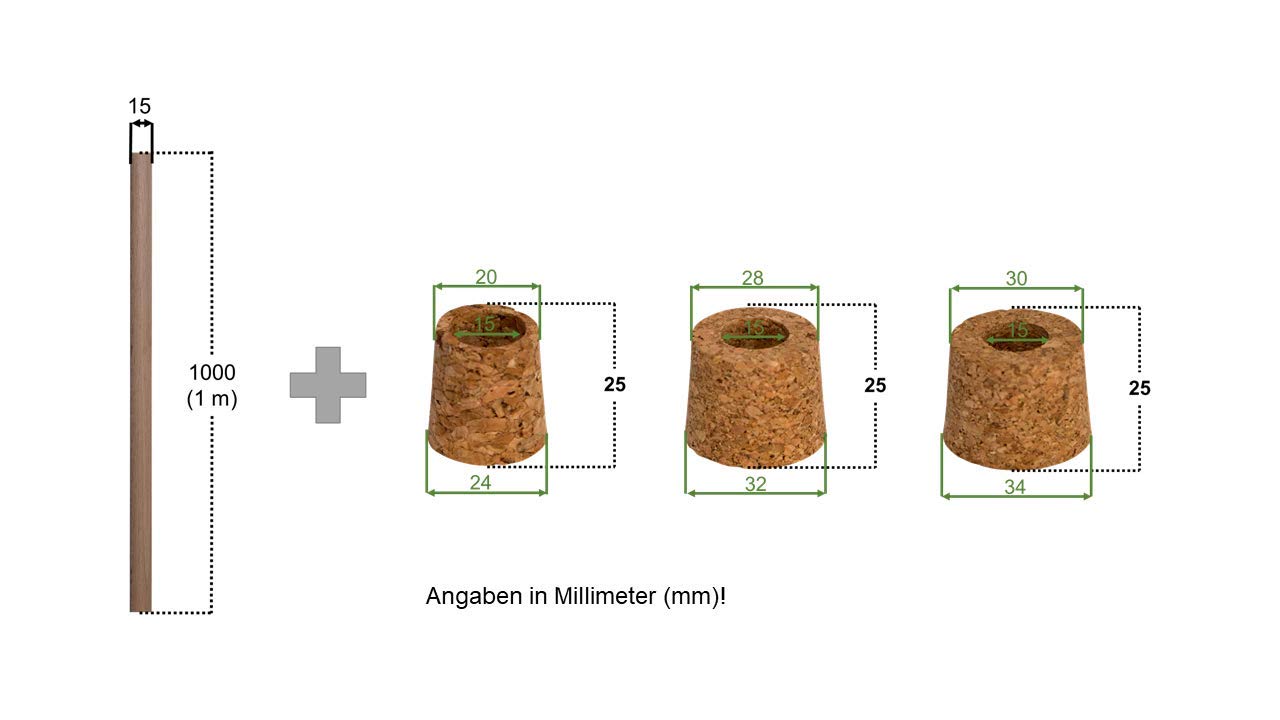 lauschaer-glas-rosenkugel-korken-ersatzkorken-22-35-mm-3-st-ck-stab-1m image 2