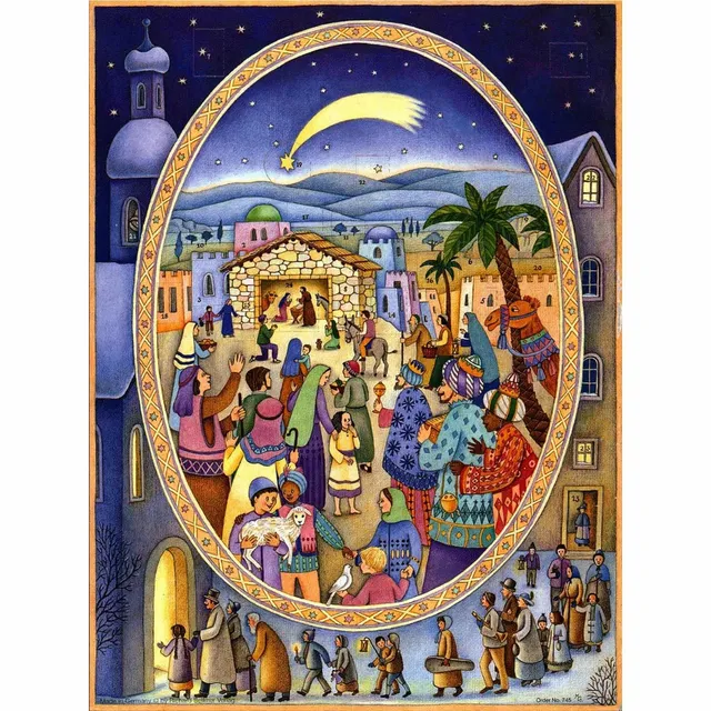 sellmer-verlag-adventskalender-weihnachten-ist-berall-papier-adventskalender-gro image 1