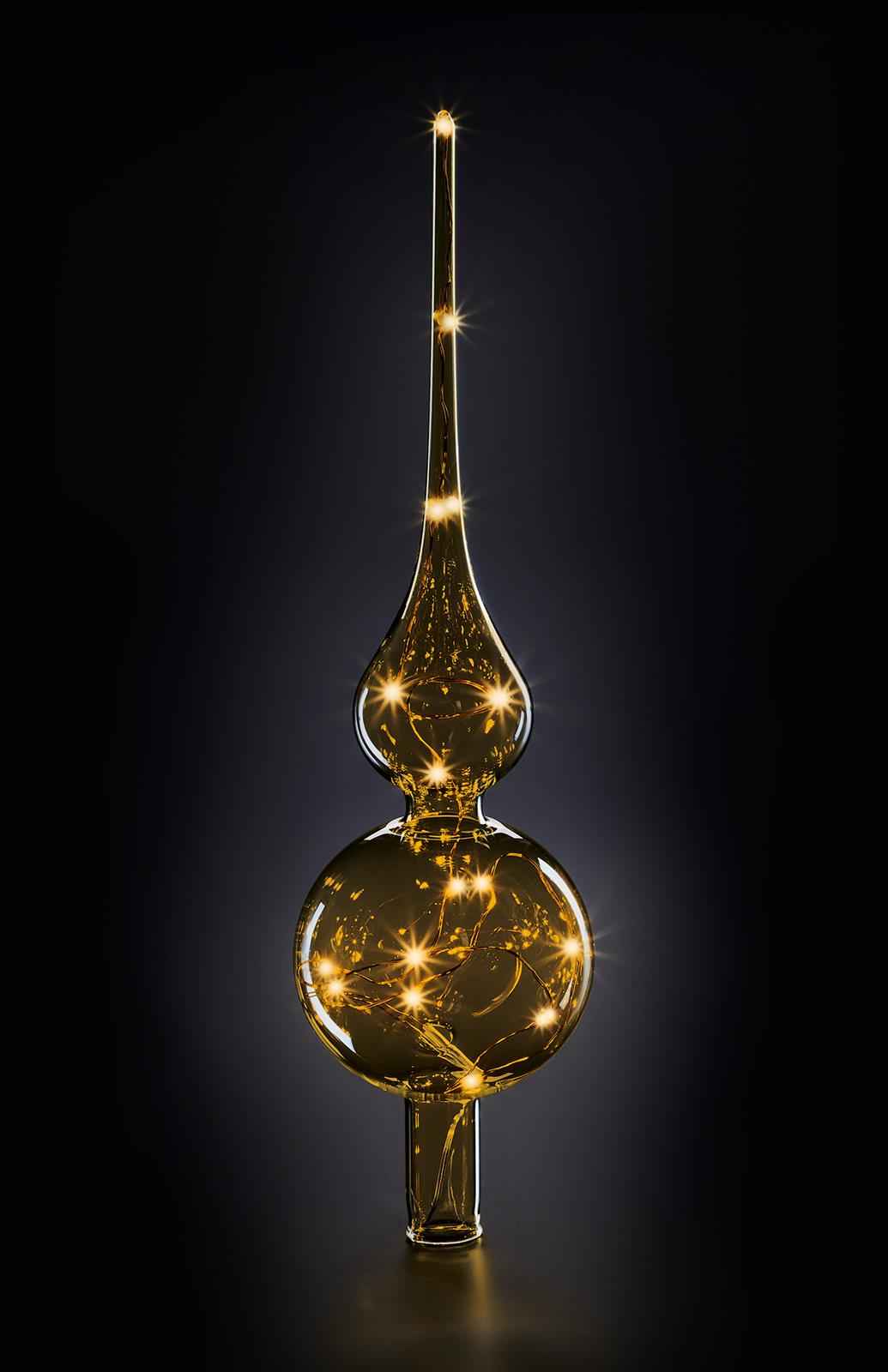 krinner-lumix-tree-topper-bernstein-beleuchtete-baumspitze-led image 1