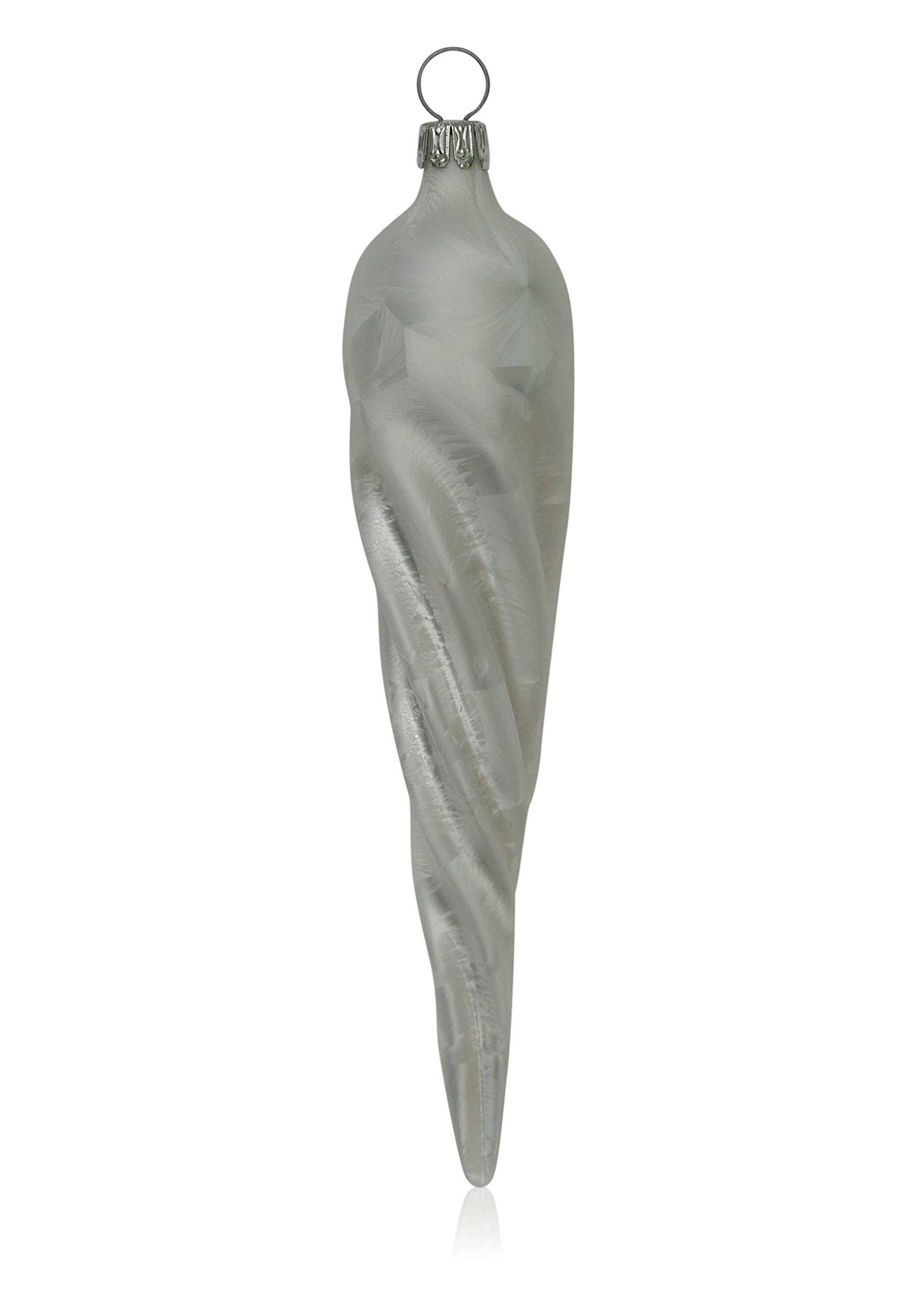 lauschaer-glas-eiszapfen-dick-eislack-wei-4-st-ck-mundgeblasen image 1
