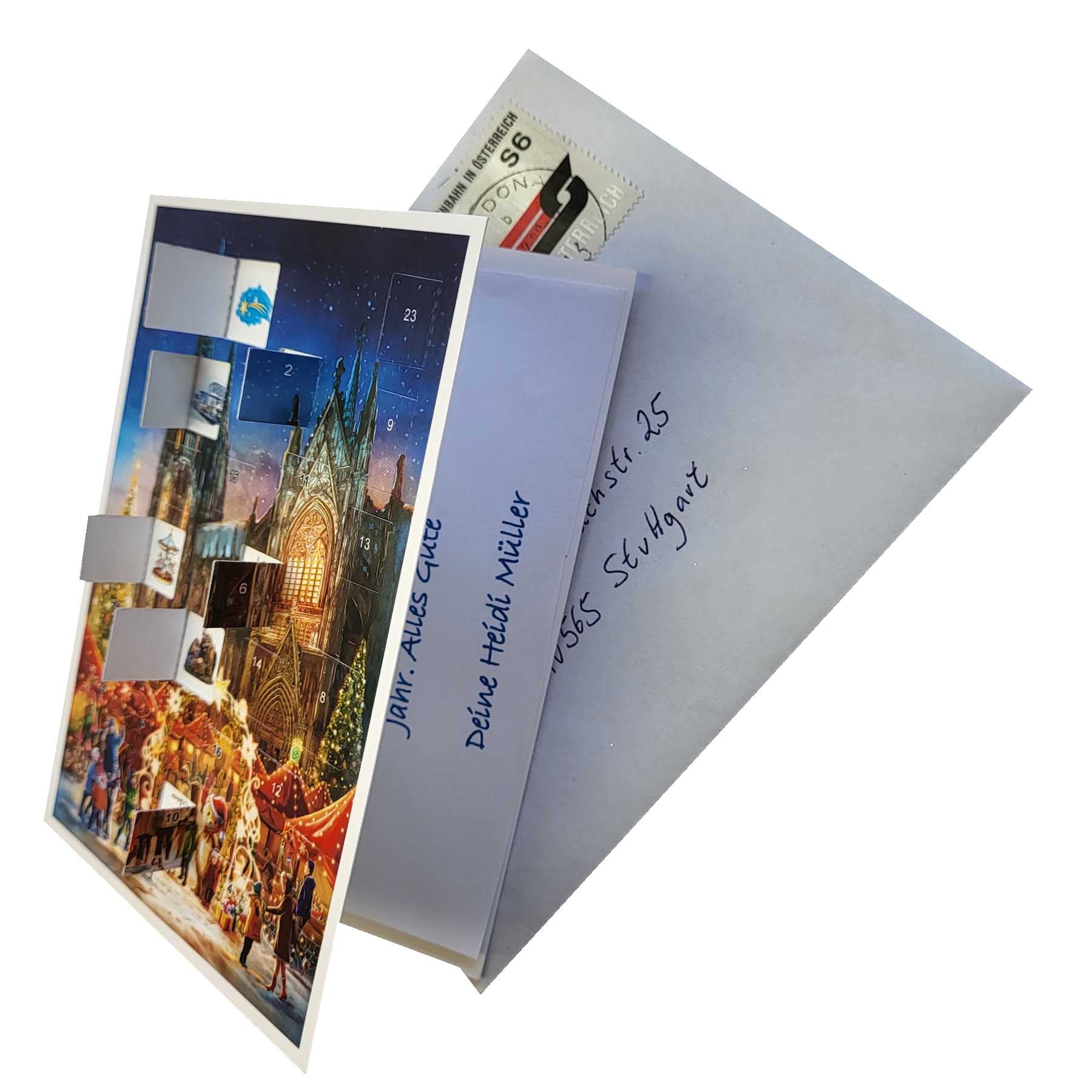 sellmer-verlag-postkarten-adventskalender-k-lner-dom image 2