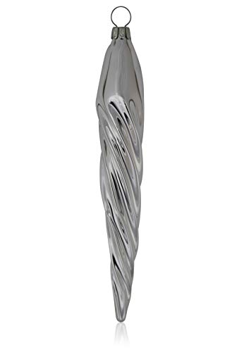 lauschaer-glas-christbaumschmuck-eiszapfen-d-nn-silber-glanz-4-st-ck image 6