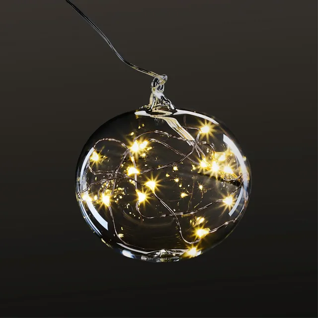 krinner-lumix-light-ball-m-klar-glas-led-christbaumkugel image 1