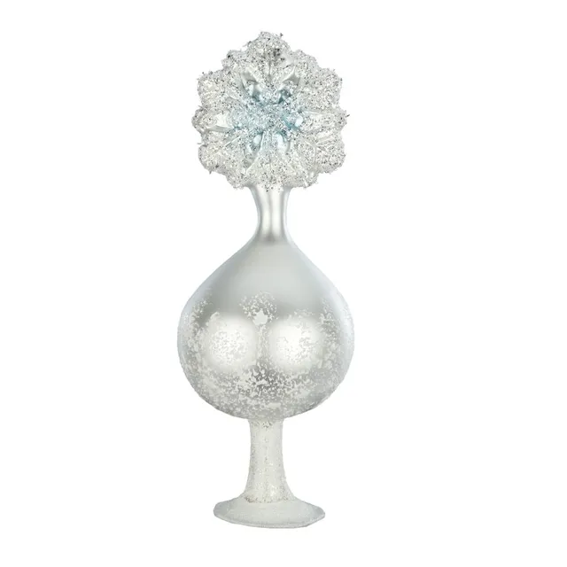 inge-glas-schneeflocke-glas-anh-nger-8-x-22-5-cm-wei image 1