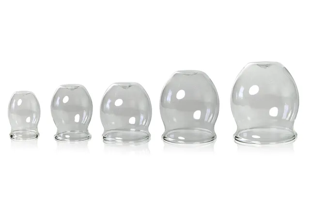 lauschaer-glas-medizinisches-feuer-schr-pfglasset-5er-30-70-mm-mundgeblasen image 1
