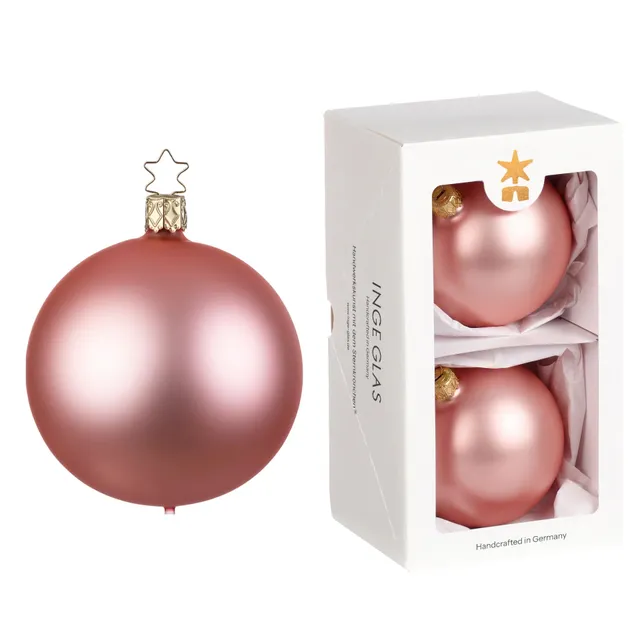 inge-glas-kugeln-christbaumkugeln-aus-glas-ballerina-matt-10-cm image 1