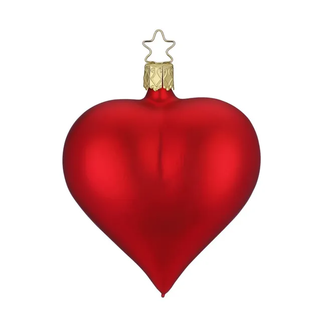 inge-glas-herz-rot-matt-9-cm-christbaumschmuck-aus-glas image 1