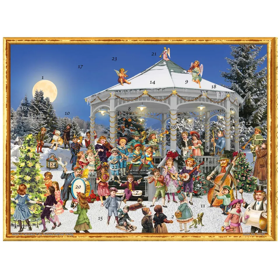 sellmer-verlag-adventskalender-am-pavillon-viktorianisch-gro-format image 1