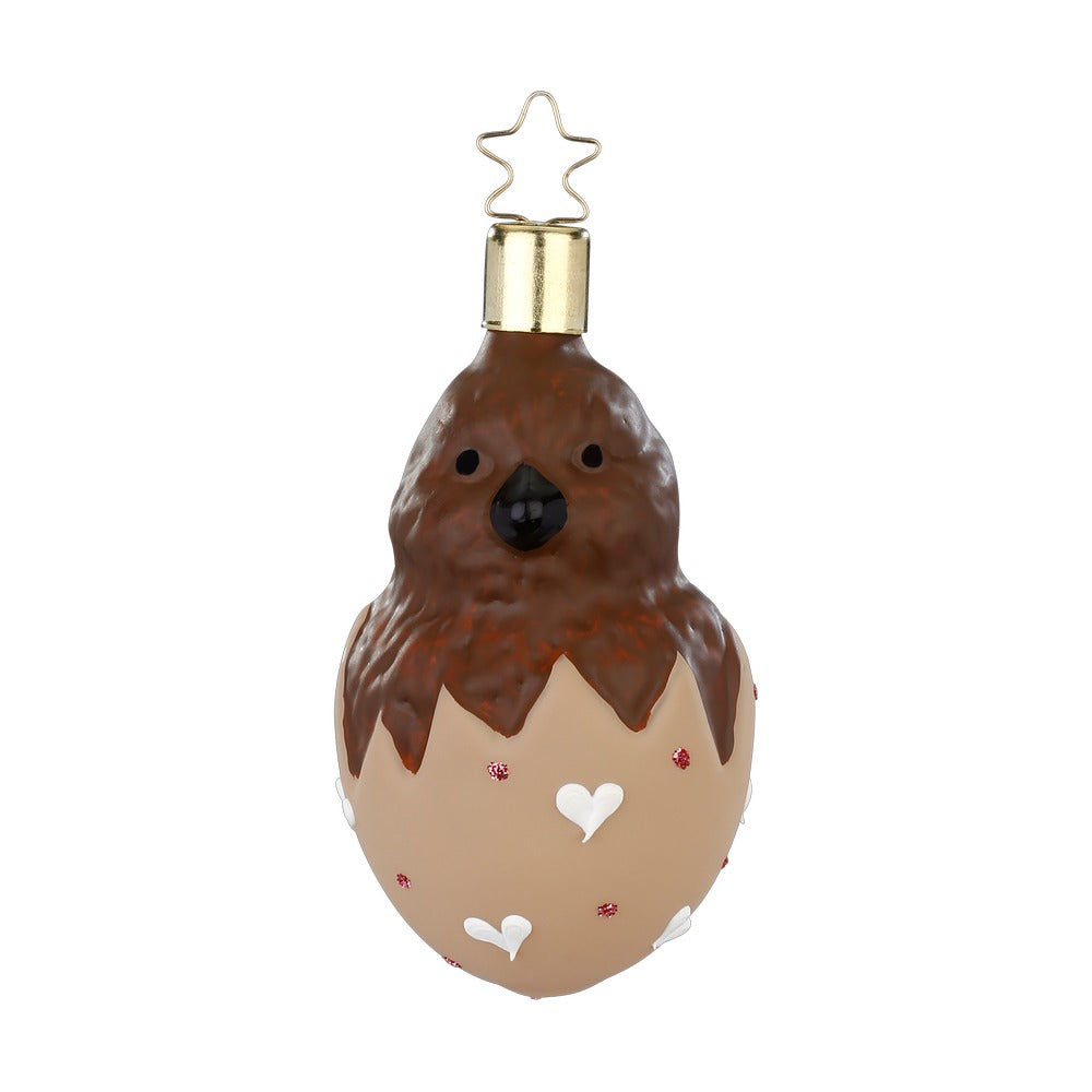 inge-glas-k-ken-im-schokoei-glasfigur-8-cm-ostern-weihnachten image 1