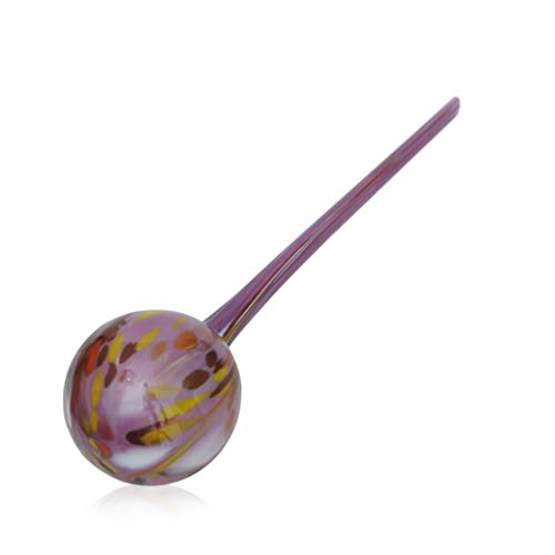 lauschaer-glas-gro-e-blumendurstkugel-flieder-bew-sserungskugel-aus-glas-ca-8-9- image 2