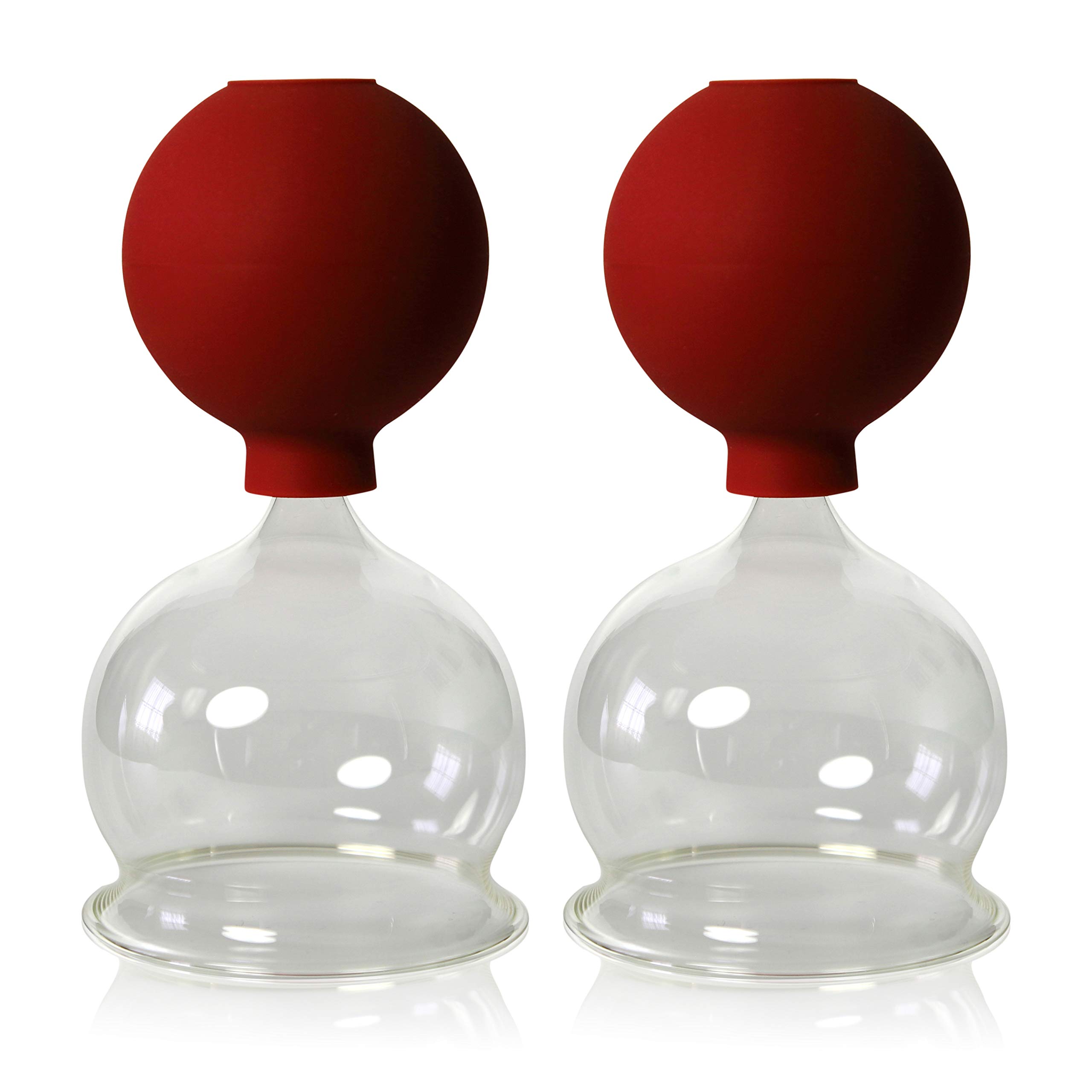 lauschaer-glas-schr-pfgl-ser-mit-ball-2-st-ck-70-mm-mundgeblasen-f-r-feuerloses- image 1