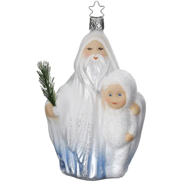 inge-glas-mein-gevatter-schnee-glasfigur-christbaumschmuck-13-5-cm image 1