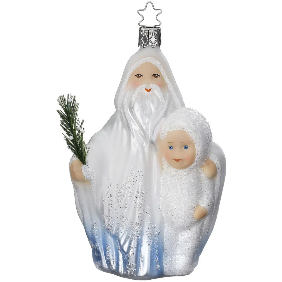inge-glas-mein-gevatter-schnee-glasfigur-christbaumschmuck-13-5-cm image 1