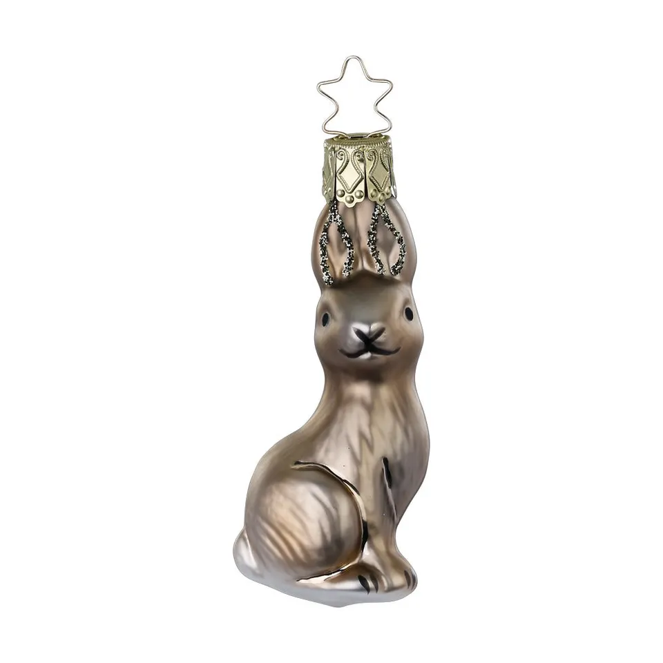 inge-glas-mini-feldhase-glasfigur-8-cm-beige-creme image 1