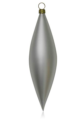 lauschaer-glas-christbaumschmuck-oliven-wei-matt-4-st-ck image 7