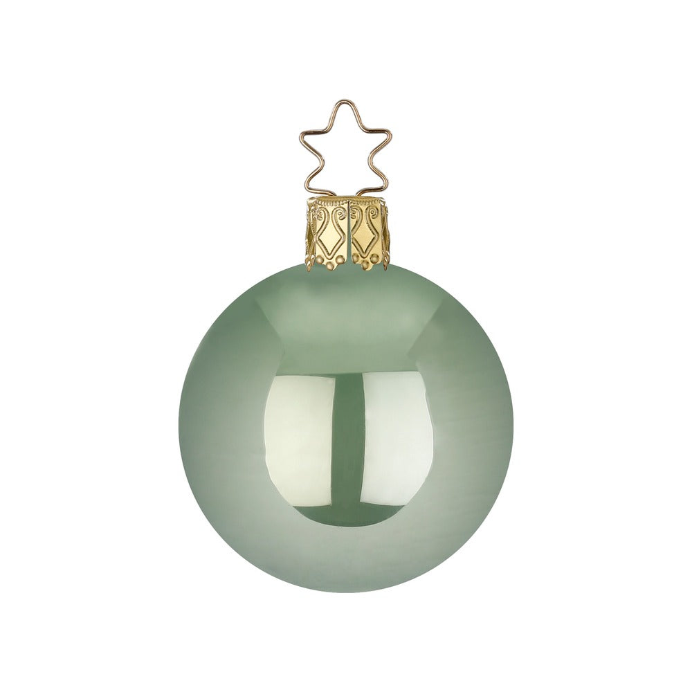 inge-glas-kugel-salbei-opal-12-cm-christbaumkugel-aus-glas image 1