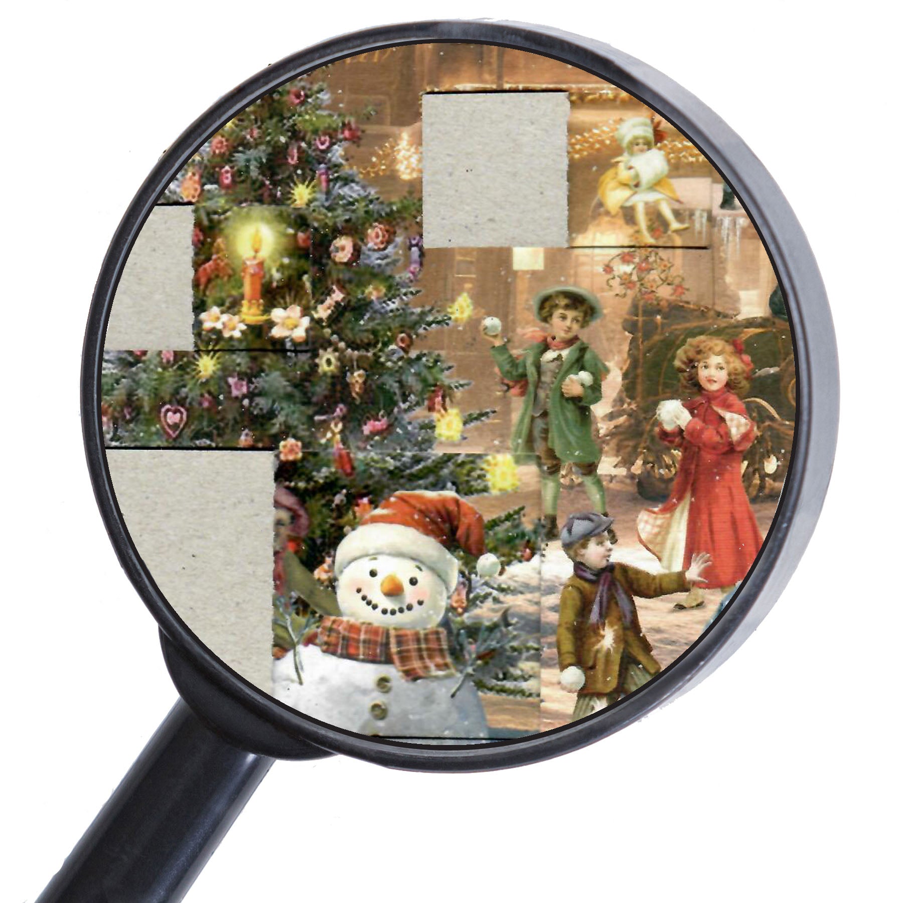 sellmer-verlag-adventskalender-weihnachtlicher-bahnhof-viktorianisch-gro-format image 5